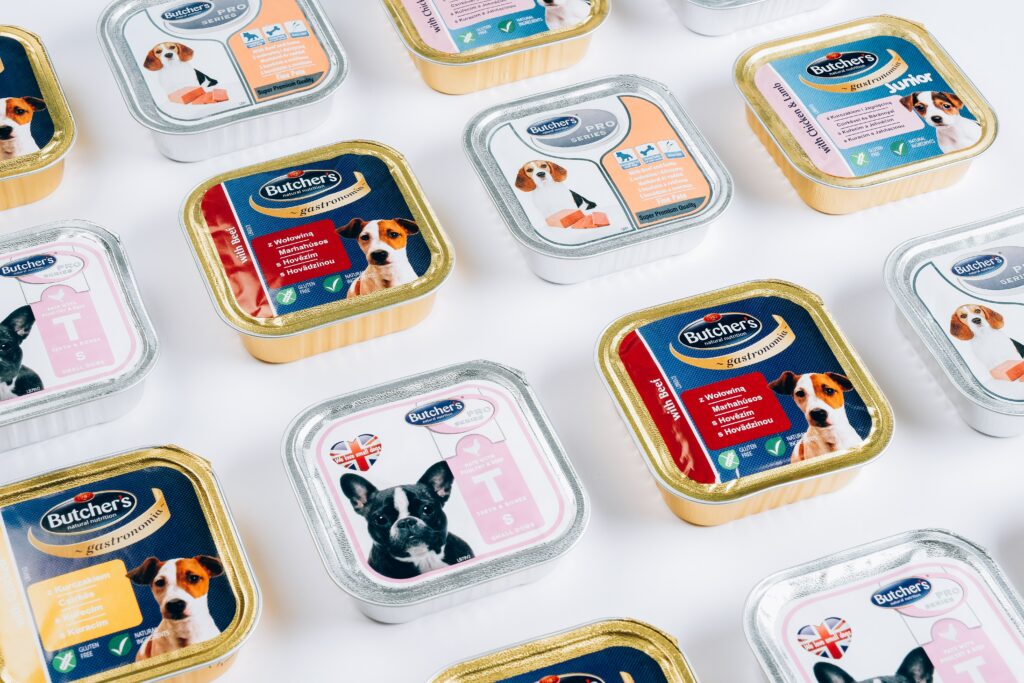 wet dog food